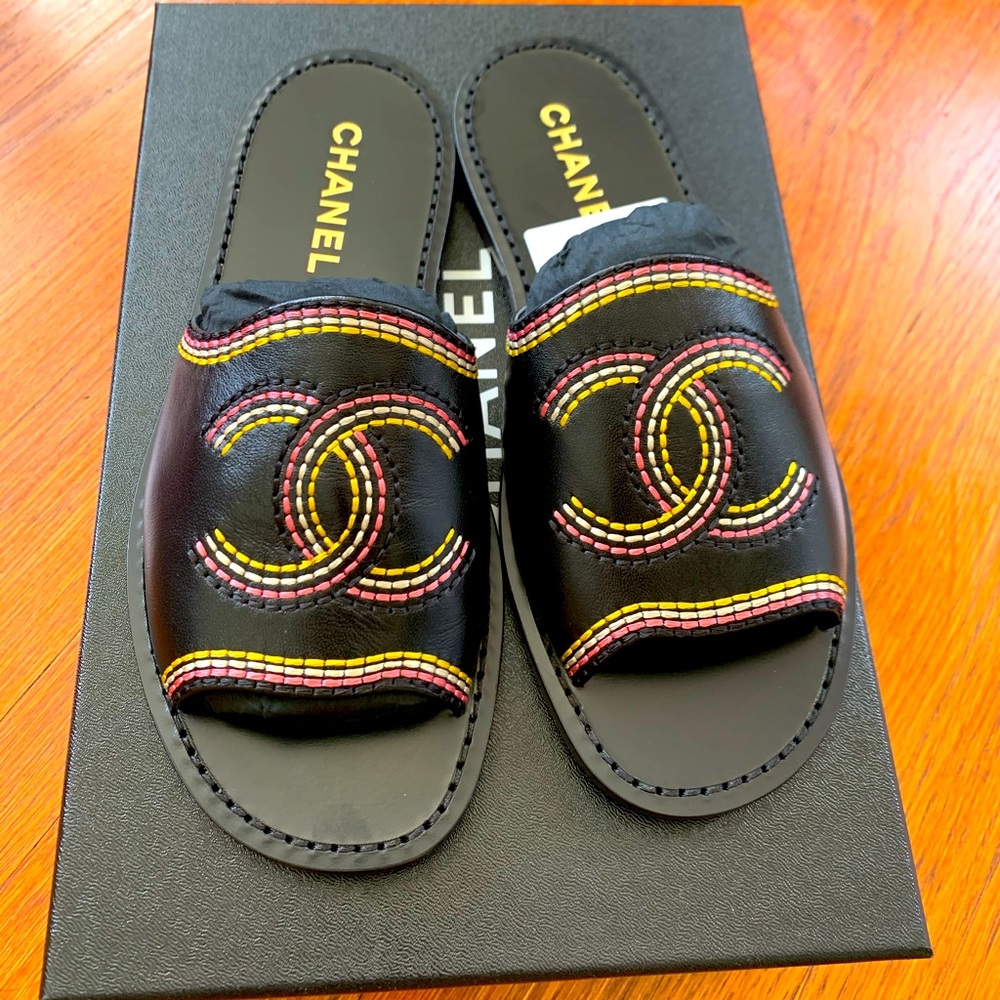 BNIB CHANEL sandals.